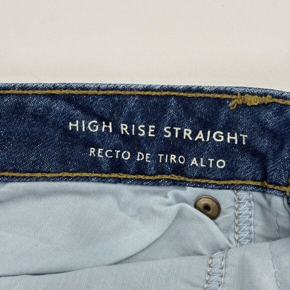 Universal Thread High Rise Straight Jeans Womens 8/29 Medium Wash Blue Denim - Picture 10 of 11